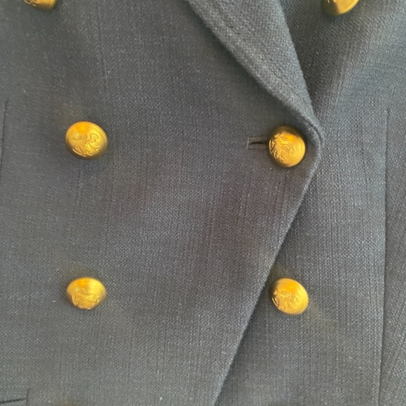 Banana Republic Navy blazer size 8 - Picture 3 of 10